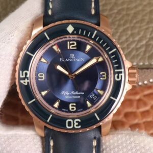 Blancpain Fifty Fathoms 5015-3603C-63B ZF Factory Hot Replica Watches Blue Dial