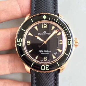 Blancpain Fifty Fathoms 5015-3630-52 ZF Factory Hot Replica Watches Black Dial