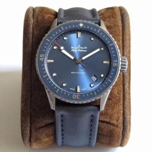 Blancpain Fifty Fathoms Bathyscaphe 5000-0240-O52A ZF Factory Hot Replica Watches Blue Dial