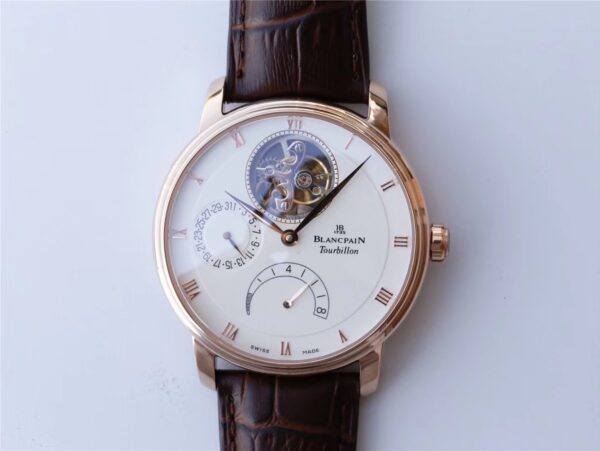 Blancpain Villeret Tourbillon 8 Jours 6025-3642-55b JB Factory Hot Replica Watches