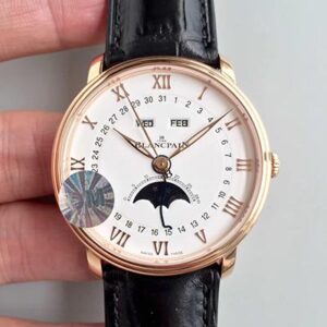 Blancpain Villeret 6654-3642-55B OM Factory Hot Replica Watches White Dial