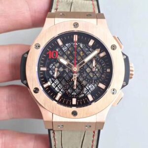Hublot Big Bang Aero Bang Gold 311.PX.1180.GR Hot Replica Watches Black Skeleton Dial