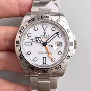 Rolex Explorer II 216570 2018 Noob Factory Hot Replica Watches White Dial