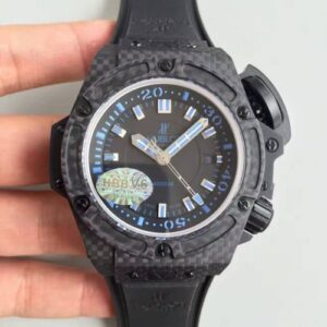 Hublot King Power Musee Oceanographic 731.QX.1190.GR V6 Factory Hot Replica Watches Black Dial