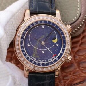 Patek Philippe Grand Complications 6103P-001 TW Factory Hot Replica Watches Blue Dial