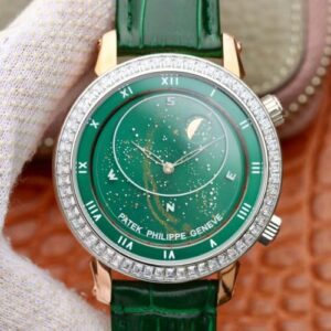 Patek Philippe Grand Complications 5102PR TW Factory Hot Replica Watches Green Dial
