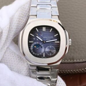 Patek Philippe Nautilus Moonphase 5712/1A-001 Hot Replica Watches Blue Dial