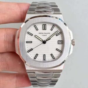 Patek Philippe Nautilus 5711/1A-011 White Dial PF Factory Hot Replica Watches V2
