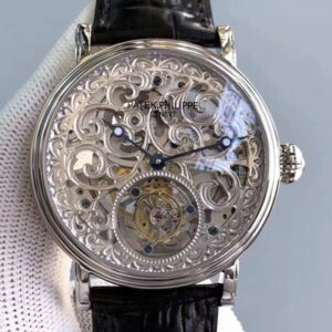 Patek Philippe Tourbillon Silver Dial - Hot Replica Watches