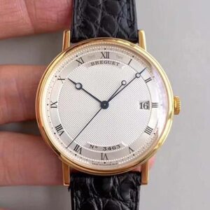 Breguet Classique 5177BA/12/9V6 Yellow Gold MKS Factory Hot Replica Watches White Dial