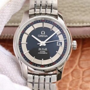 Omega De Ville 431.30.41.21.01.001 VS Factory Hot Replica Watches Black Dial