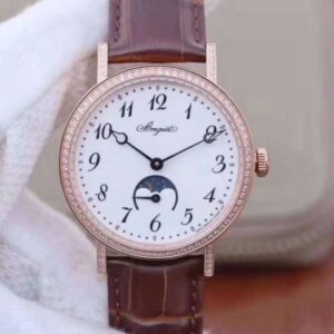Breguet Classique Moonphase 9088BR/29/964/DD0D Hot Replica Watches White Dial