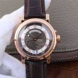 Breguet Marine Big Date 5817 5817BR/Z2/5V8 GF Factory Hot Replica Watches Dark Brown Dial