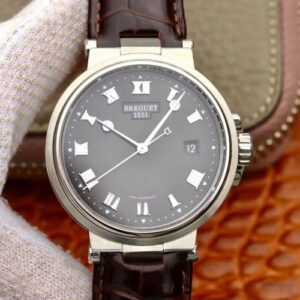Breguet Marine 5517TI/G2/9ZU V9 Factory Hot Replica Watches Grey Dial