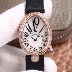 Breguet Reine De Naples 8928BR/5W/844 DD0D ZF Factory Hot Replica Watches Rose Gold Diamond