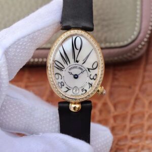 Breguet Reine De Naples 8918BA/58/864.D00D Ladies ZF Factory Hot Replica Watches Yellow Gold Mother Of Pearl Dial
