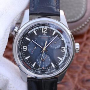 Jaeger-LeCoultre Polaris Geographic 904847J 42MM TWA Factory Hot Replica Watches Black Blue Textured Dial