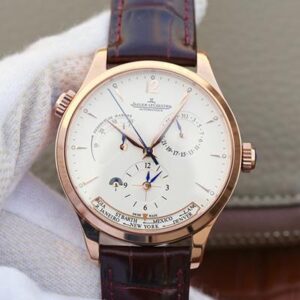 Jaeger-LeCoultre Master Calendar 1428421 Hot Replica Watches Rose Gold White Dial
