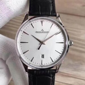 Jaeger-LeCoultre Master Ultra Thin Date 1288420 ZF Factory Hot Replica Watches Silver Dial