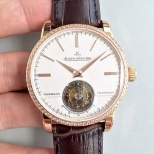 Jaeger-LeCoultre Master Ultra Thin Q1322410 Hot Replica Watches Tourbillon Beige Dial