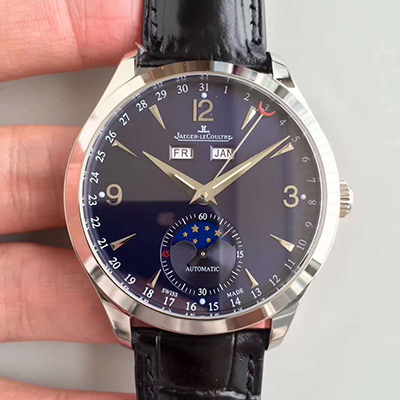 Jaeger-LeCoultre Master Calendar 1558420 KM Factory Hot Replica Watches Blue Dial Jaeger-LeCoultre Master Calendar 1558420 KM Factory Hot Replica Watches Blue Dial
