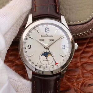 Jaeger-LeCoultre Master Calendar 1558420 OM Factory Hot Replica Watches Silver Dial