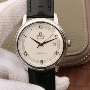 Omega De Ville Prestige Co-Axial 39.5MM 424.13.40.20.02.005 MKS Factory Hot Replica Watches Silver Dial