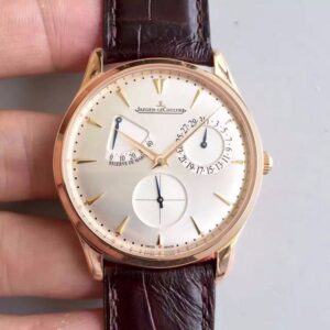 Jaeger-LeCoultre Master Ultra Thin Reserve De Marche 1372520 ZF Factory Hot Replica Watches Silver Dial
