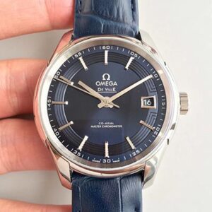 Omega De Ville Hour Vision Co-Axial 41MM 431.33.41.21.03.001 3S Factory Hot Replica Watches Blue Dial