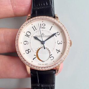 Jaeger-LeCoultre Rendez-Vous 3612420 34mm Hot Replica Watches Rose Gold Case White Dial