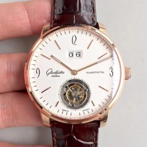 Glashutte Original Senator Excellence Tourbillon Hot Replica Watches White Dial