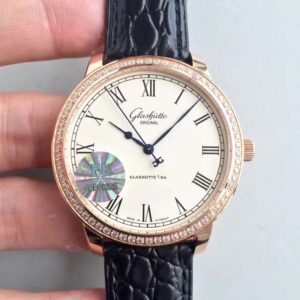 Glashutte Original Senator Excellence 1-39-52-01-01-04 V4 FK Factory Hot Replica Watches Rose Gold Case White Dial