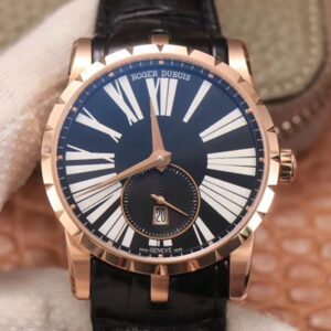 Roger Dubuis Excalibur DBEX0537 PF Factory Hot Replica Watches Black Dial