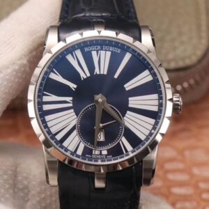 Roger Dubuis Excalibur DBEX0535 PF Factory Hot Replica Watches Blue Dial