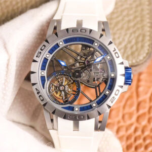 Roger Dubuis Excalibur Spider Italdesign Edition RDDBEX0622 JB Factory Hot Replica Watches Bule