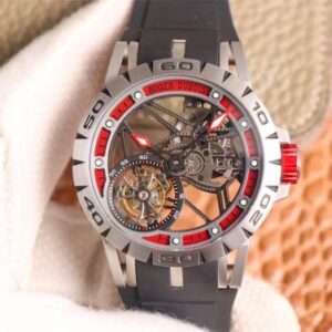 Roger Dubuis Excalibur Spider Italdesign Edition RDDBEX0622 JB Factory Hot Replica Watches Red