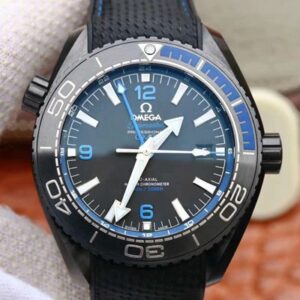 Omega Seamaster 215.92.46.22.01.002 GMT VS Factory Hot Replica Watches Black Ceramic
