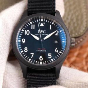 IWC Pilot Top Gun IW326901 MKS Factory Hot Replica Watches Black Ceramic