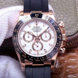 Rolex Daytona M116515LN-0019 Noob Factory Hot Replica Watches White Dial 4130 Movement