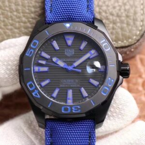 Tag Heuer Aquaracer WAY208C.RHZ4752 V6 Factory Hot Replica Watches Black Dial