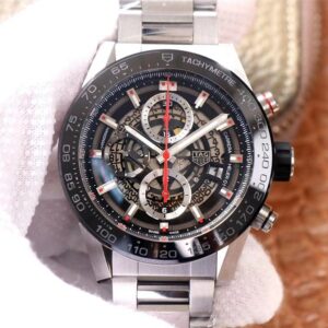 TAG Heuer Carrera CAR2A1W.BA0703 XF Factory Hot Replica Watches Black Dial