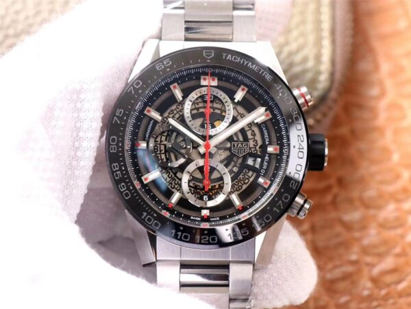 TAG Heuer Carrera CAR2A1W.BA0703 XF Factory Hot Replica Watches Black Dial
