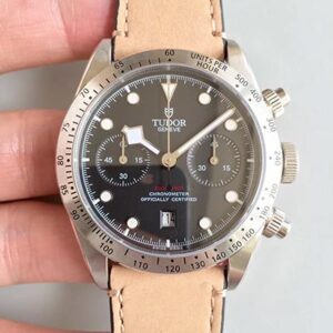 Tudor Heritage Black Bay Chrono 2018 79350-0002 ZF Factory Hot Replica Watches Black Dial