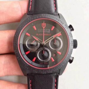 Tudor Fastrider Black Shield 42000CR ZF Factory Hot Replica Watches Black Dial