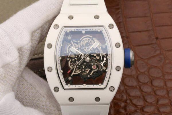 Richard Mille RM055 KV Factory Hot Replica Watches White Case - Hot Replica Watches