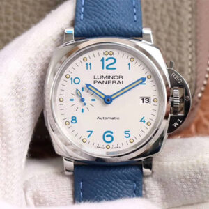 anerai Luminor Due PAM906 VS Factory Hot Replica Watches Blue Strap - Hot Replica Watches