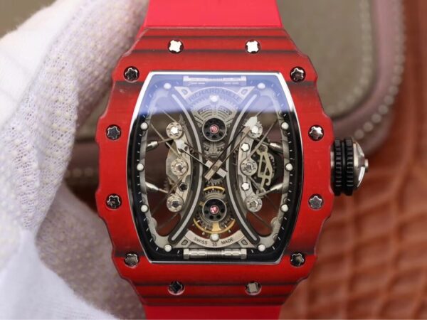 Richard Mille RM53-01 KV Factory Hot Replica Watches Red Case - Hot Replica Watches
