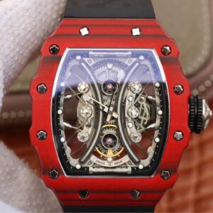 Richard Mille RM53-01 KV Factory Hot Replica Watches Black Strap - Hot Replica Watches
