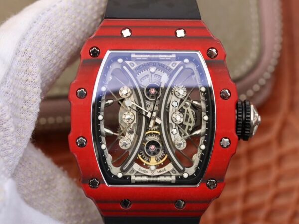 Richard Mille RM53-01 KV Factory Hot Replica Watches Black Strap - Hot Replica Watches