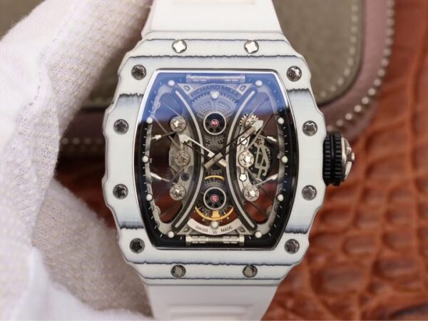 Richard Mille RM53-01 KV Factory Hot Replica Watches White Case - Hot Replica Watches